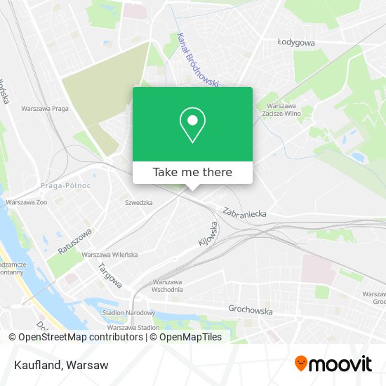 Kaufland map