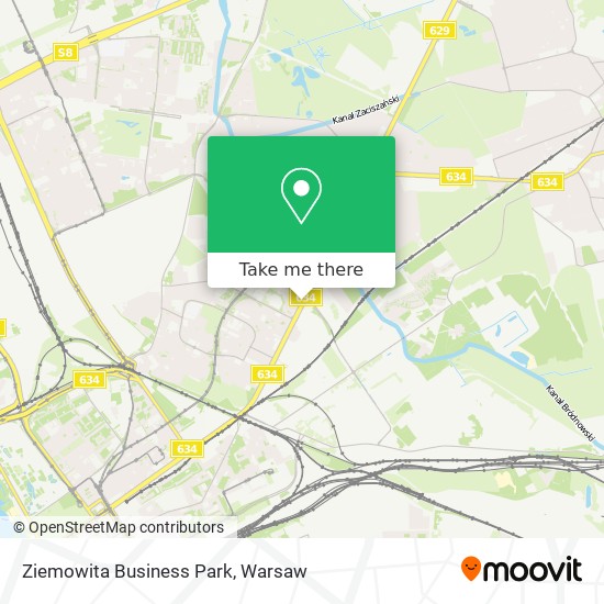 Ziemowita Business Park map