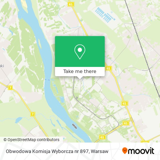 Карта Obwodowa Komisja Wyborcza nr 897