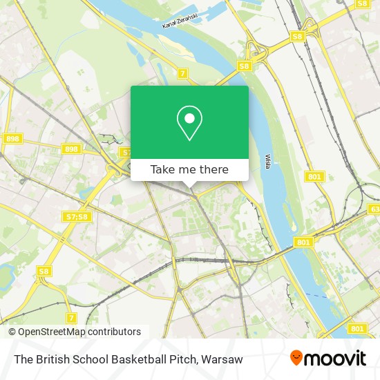 The British School Basketball Pitch map