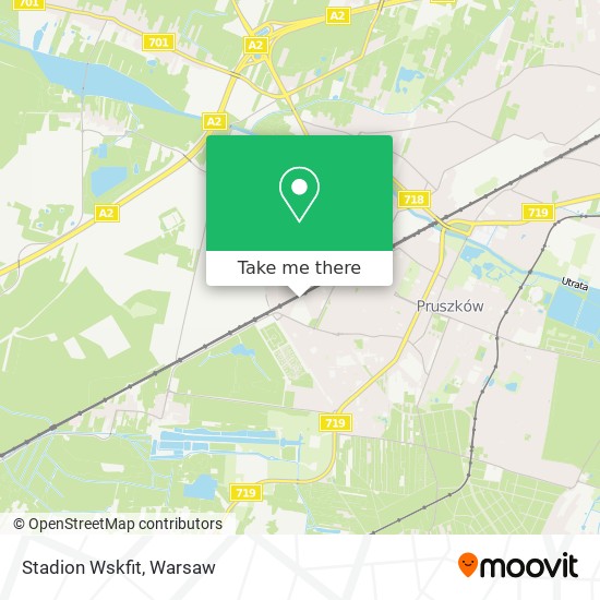 Stadion Wskfit map