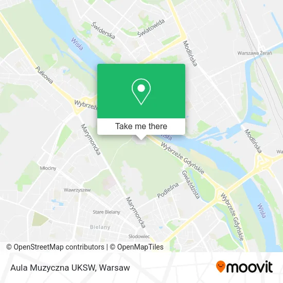 Aula Muzyczna UKSW map