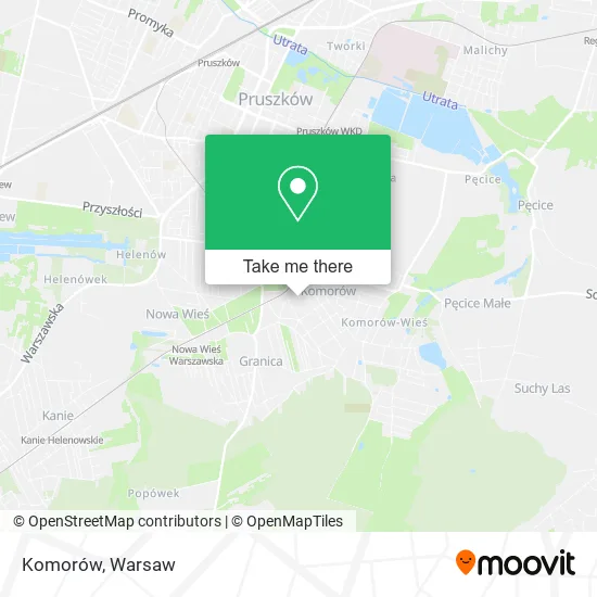 Komorów map