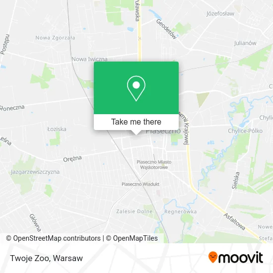 Twoje Zoo map