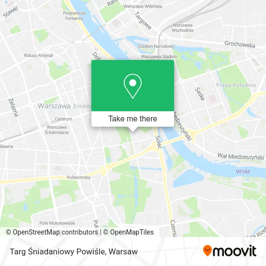 Targ Śniadaniowy Powiśle map