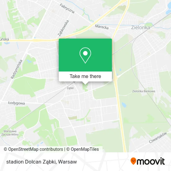 stadion Dolcan Ząbki map