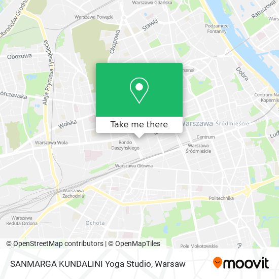 SANMARGA KUNDALINI Yoga Studio map