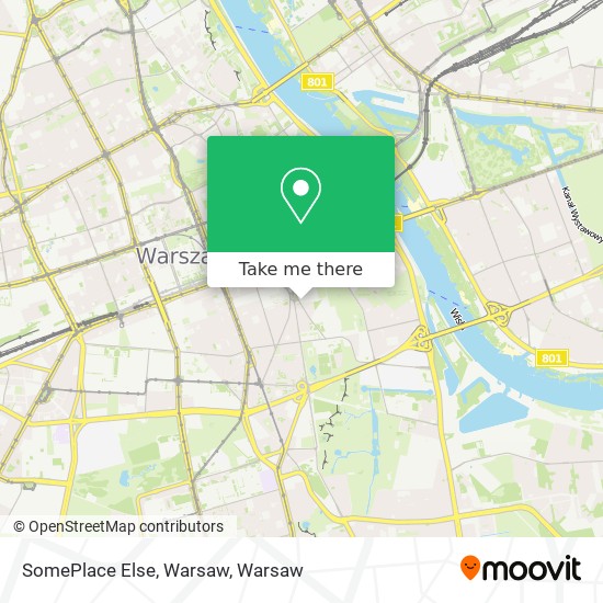 SomePlace Else, Warsaw map