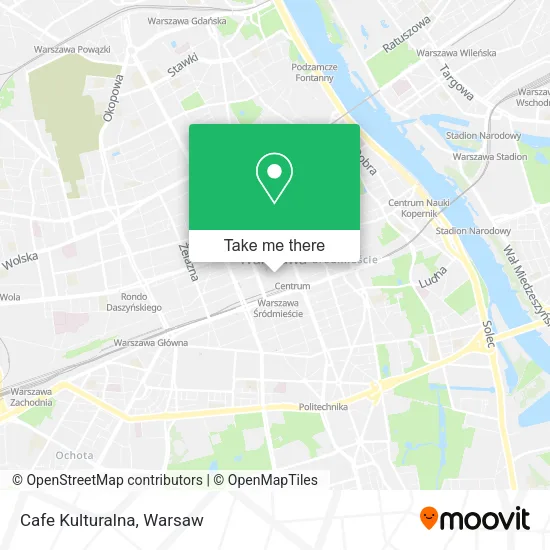 Cafe Kulturalna map