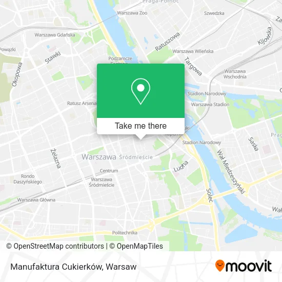 Карта Manufaktura Cukierków