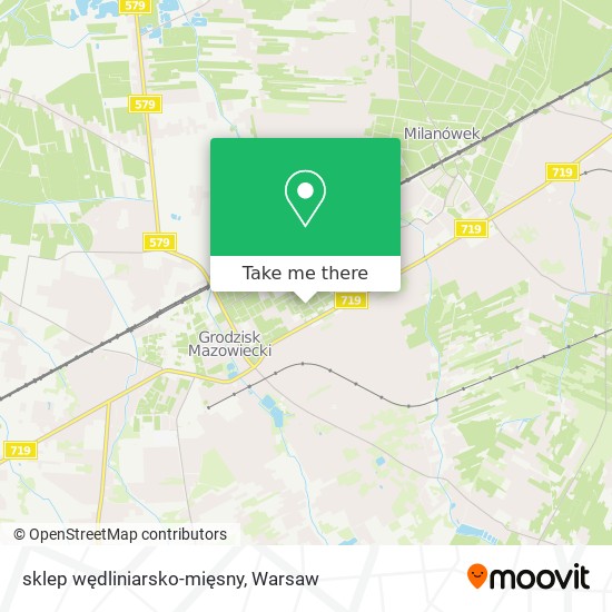 sklep wędliniarsko-mięsny map