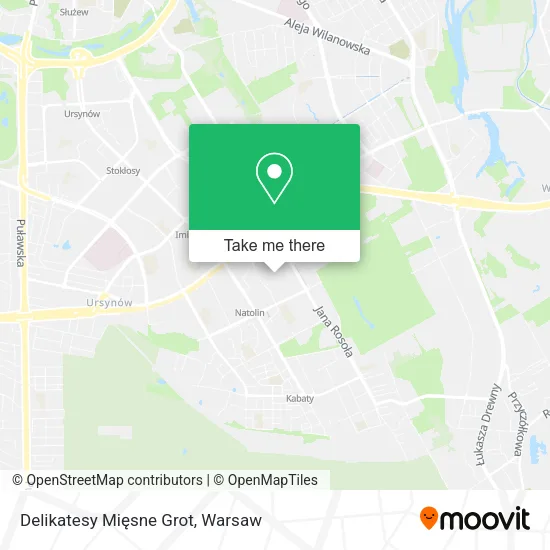 Delikatesy Mięsne Grot map