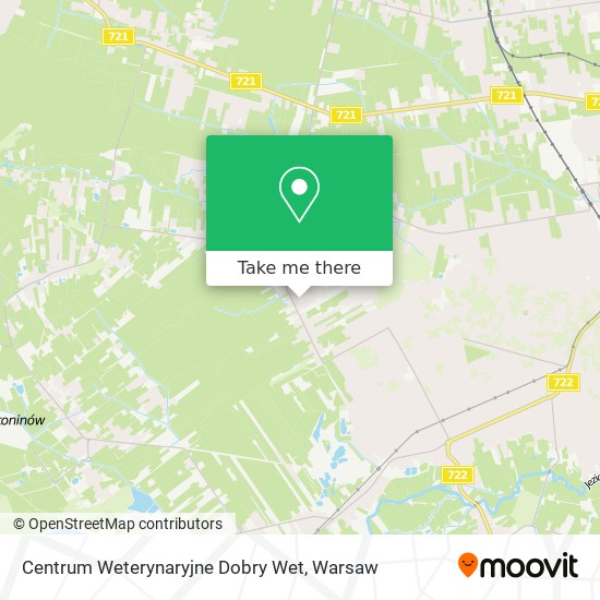 Centrum Weterynaryjne  Dobry Wet map