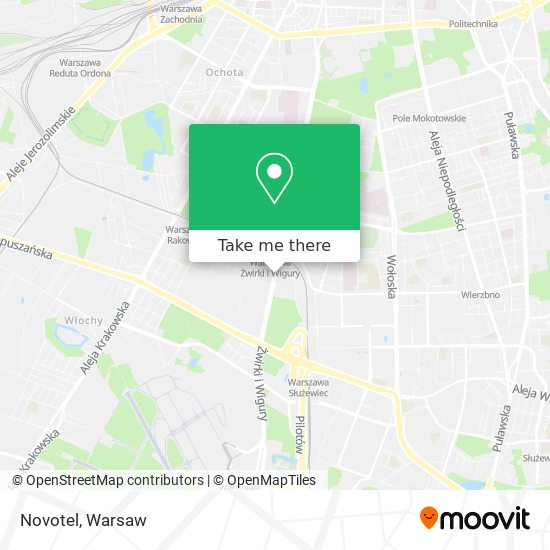 Novotel map