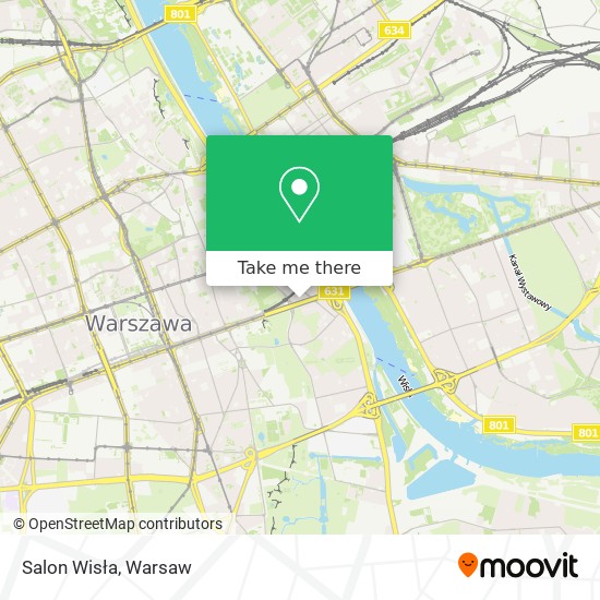 Salon Wisła map