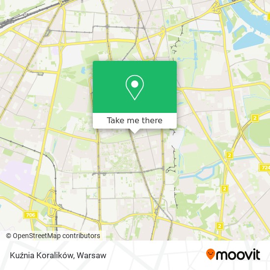 Kuźnia Koralików map