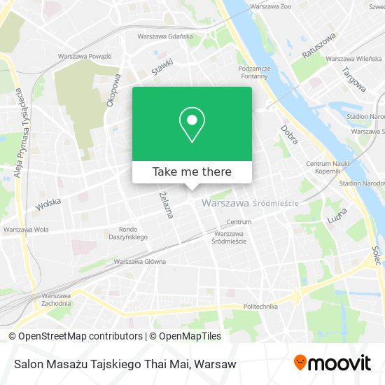 Salon Masażu Tajskiego Thai Mai map