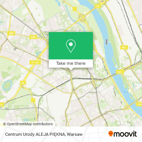 Centrum Urody ALEJA PIĘKNA map