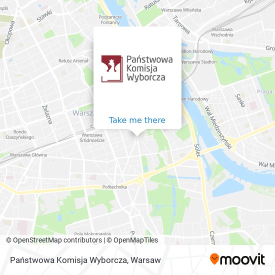 Карта Państwowa Komisja Wyborcza