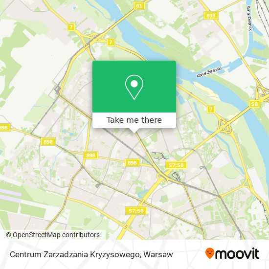 Centrum Zarzadzania Kryzysowego map