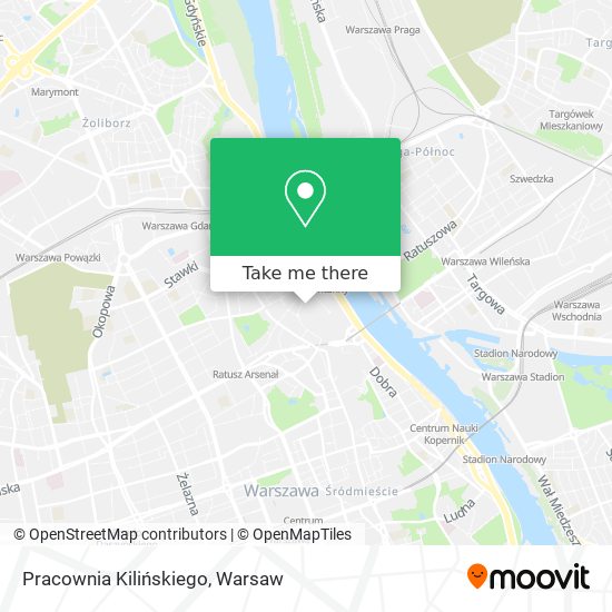 Pracownia Kilińskiego map