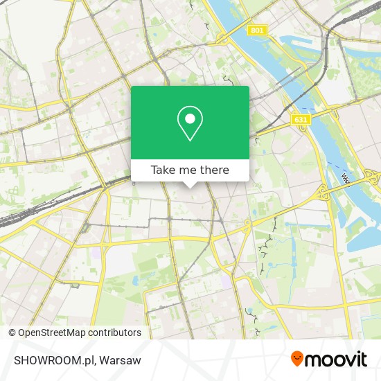 SHOWROOM.pl map