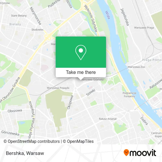 Bershka map