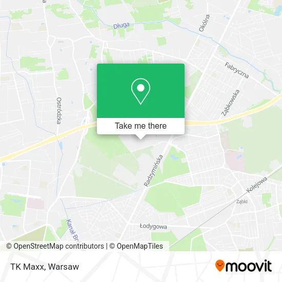 TK Maxx map