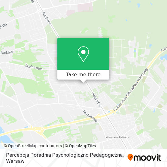 Карта Percepcja Poradnia Psychologiczno Pedagogiczna