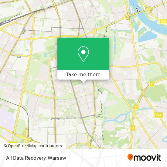 All Data Recovery map