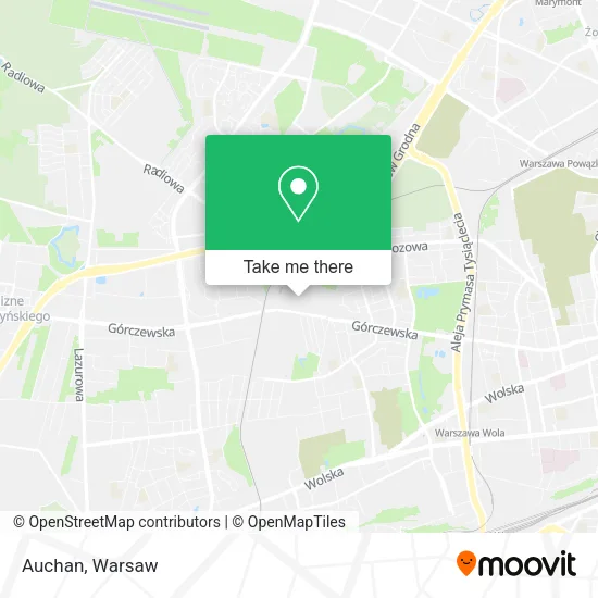 Auchan map