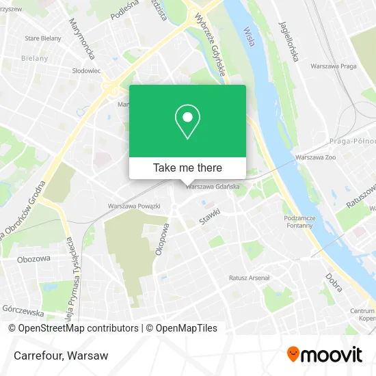 Carrefour map