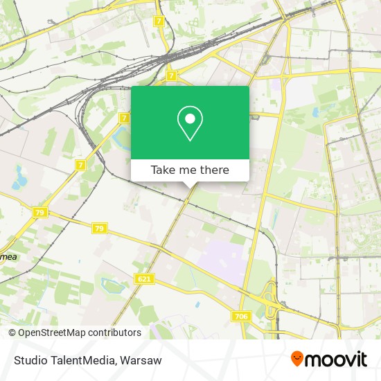 Studio TalentMedia map