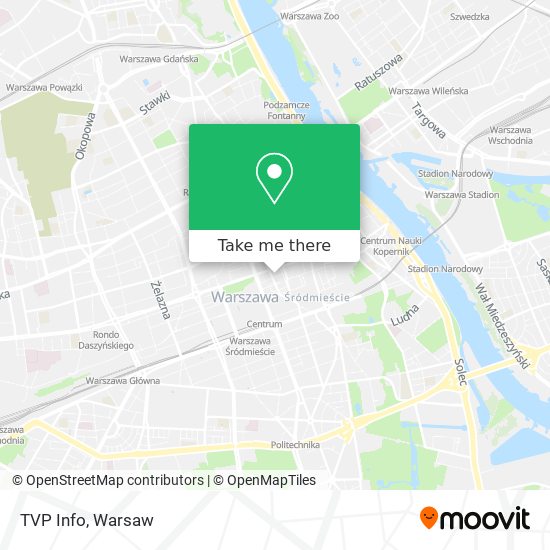 TVP Info map