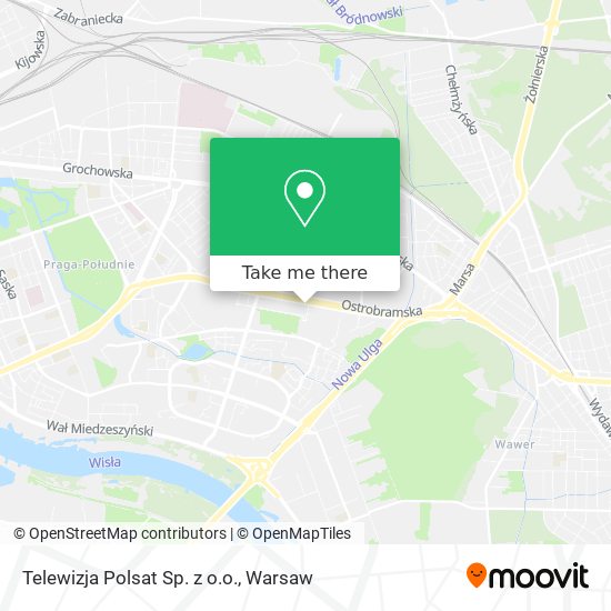 Telewizja Polsat Sp. z o.o. map