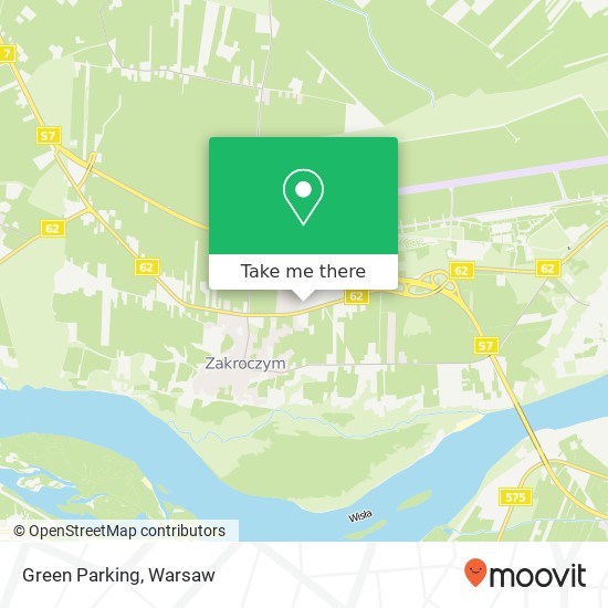 Green Parking map