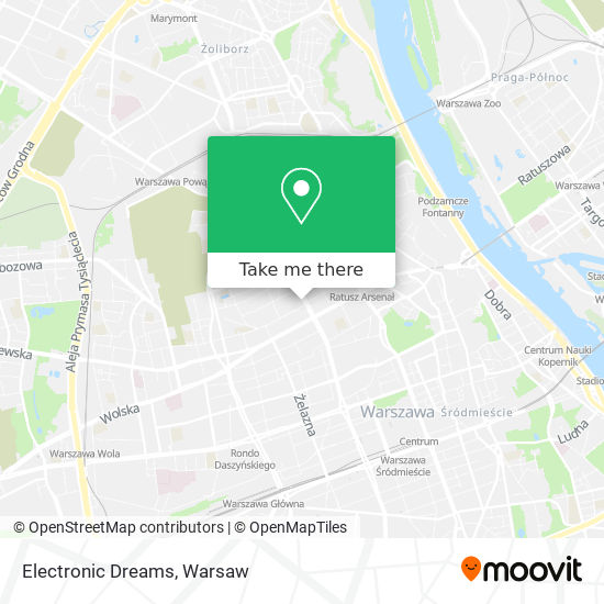 Electronic Dreams map