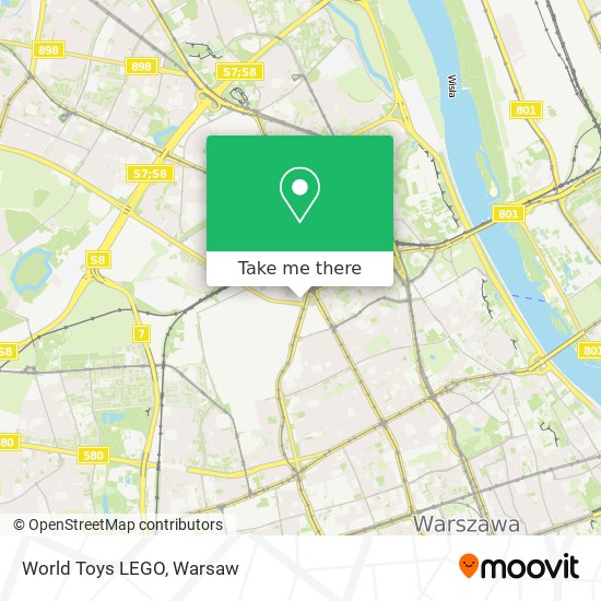 World Toys LEGO map