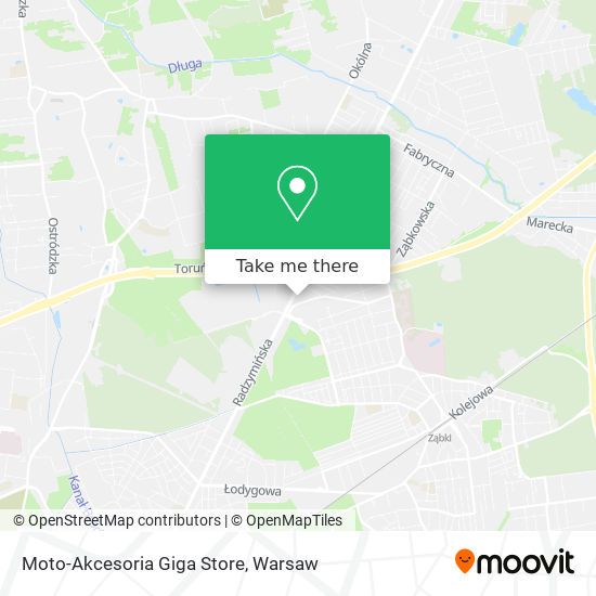 Moto-Akcesoria Giga Store map