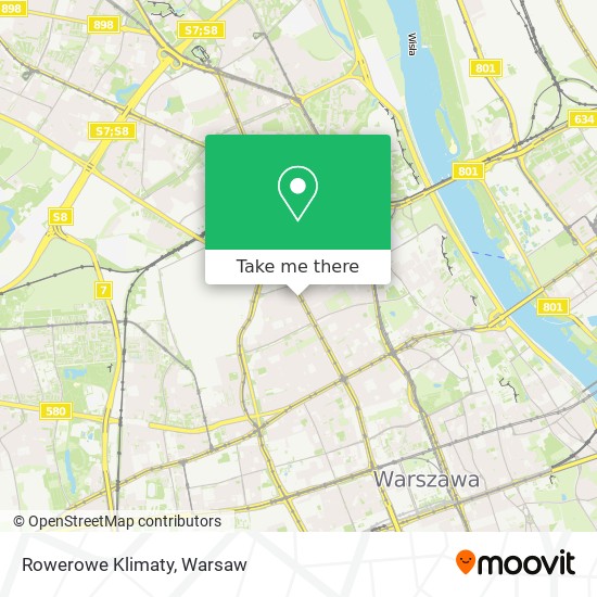 Rowerowe Klimaty map