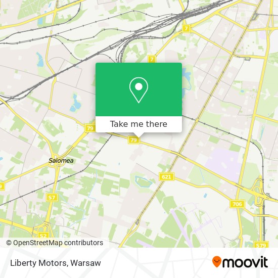 Liberty Motors map