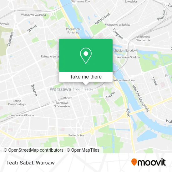 Teatr Sabat map