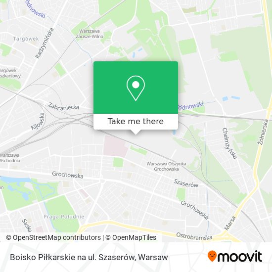 Boisko Piłkarskie na ul. Szaserów map