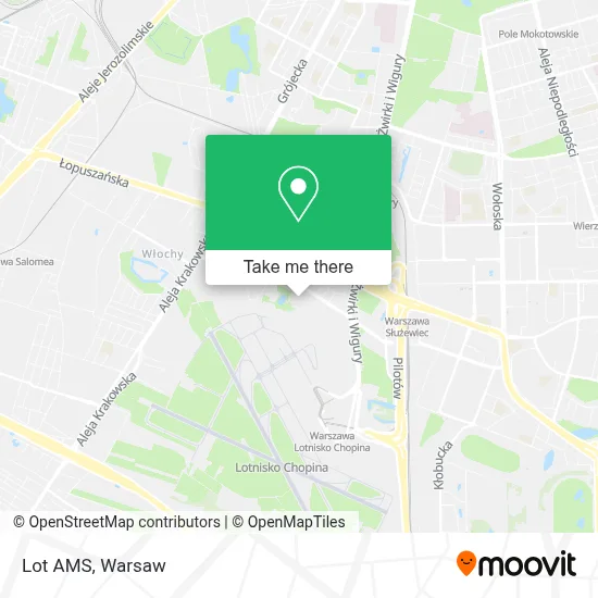 Lot AMS map