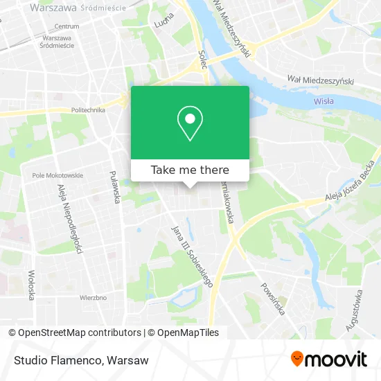 Карта Studio Flamenco