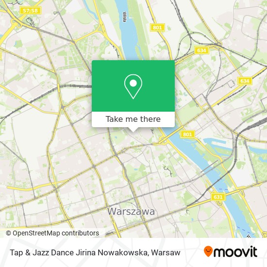 Tap & Jazz Dance Jirina Nowakowska map