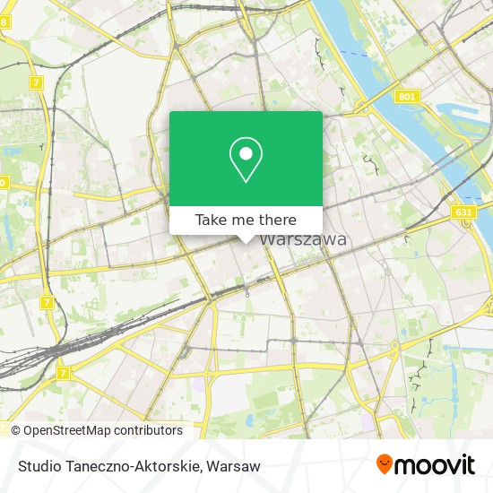 Studio Taneczno-Aktorskie map