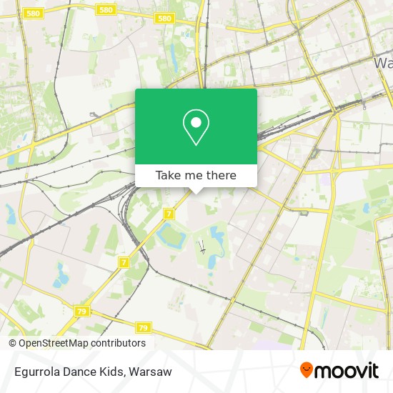 Egurrola Dance Kids map