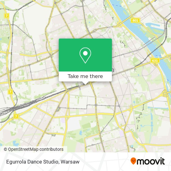 Egurrola Dance Studio map