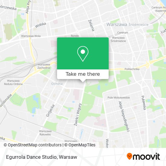 Egurrola Dance Studio map